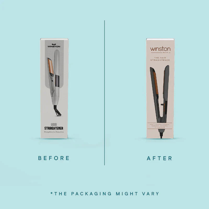 Hair Straightener | Ceramic Titanium Plates for Frizz-Free Styling