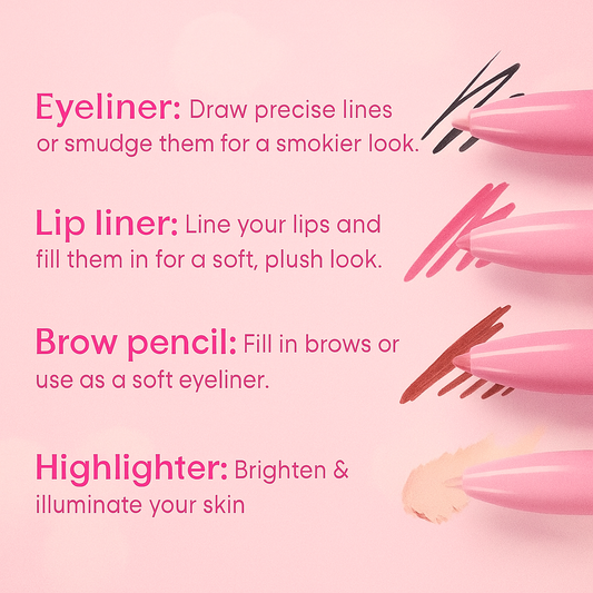 Korean Multi Touch Pen 4-in-1 | Entire Makeup Kit in One Pen