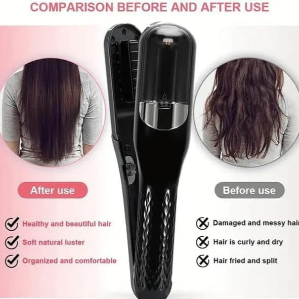 Hair Split-End Trimmer – Automatic Hair Cutter for Frizz-Free, Healthy Hair