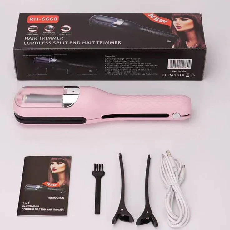 Hair Split-End Trimmer – Automatic Hair Cutter for Frizz-Free, Healthy Hair
