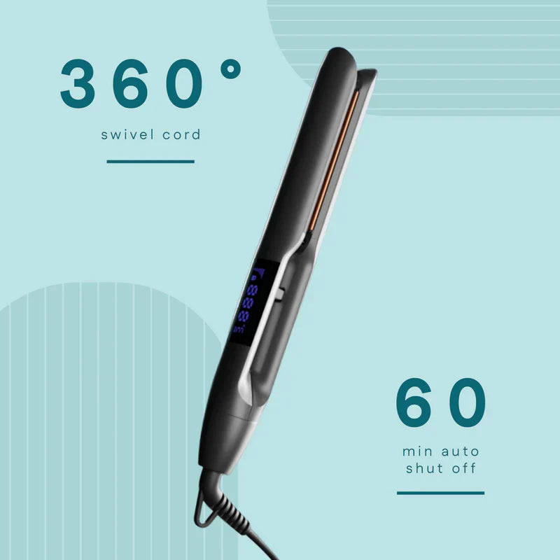 Hair Straightener | Ceramic Titanium Plates for Frizz-Free Styling
